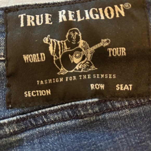 True Religion Halle High Rise Super Skinny Jeans, Size 28 - Picture 6 of 8